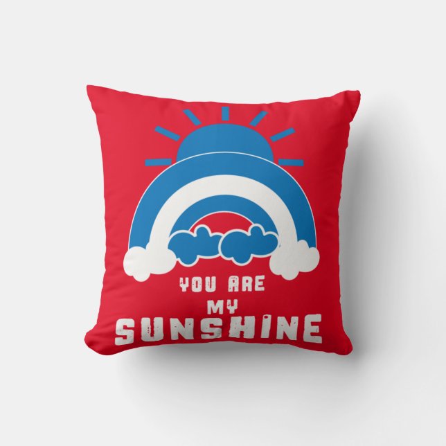 Coussin Vous Êtes Mon Soleil - Joyeux Cadeaux (Recto)