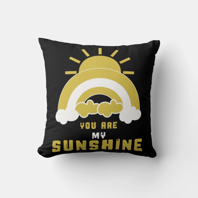 Coussin Vous Êtes Mon Soleil - Joyeux Cadeaux (Recto)