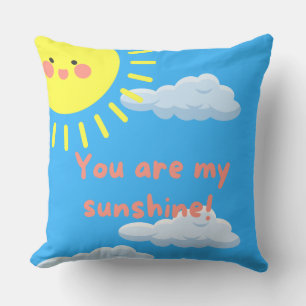 Coussin Vous êtes mon Sunshine Carré Cushion