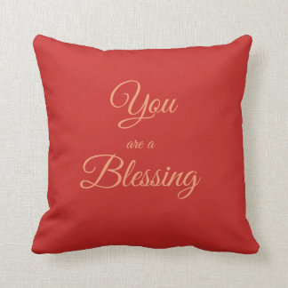 Coussin Vous êtes une bénédiction
