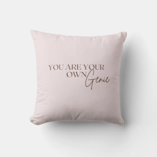 Coussin Vous Êtes Votre Propre Génie