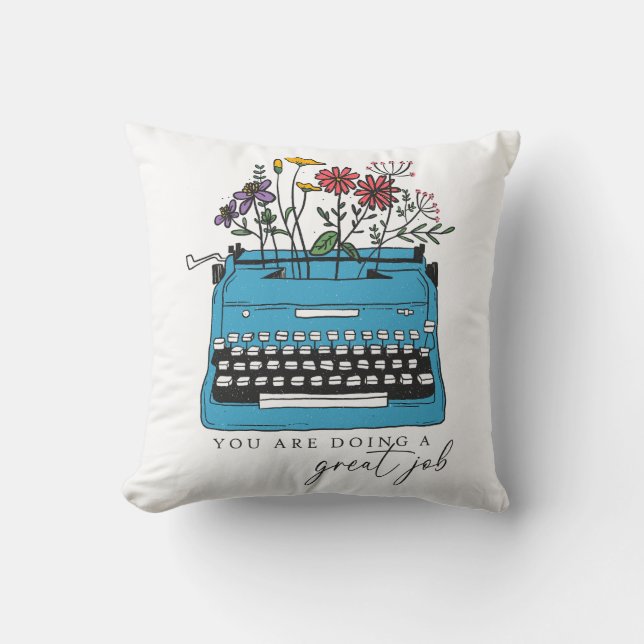 Coussin Vous Faites Un Bon Travail (Recto)