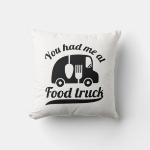 Coussin Vous M'Avez Eu Au Camion Alimentaire
