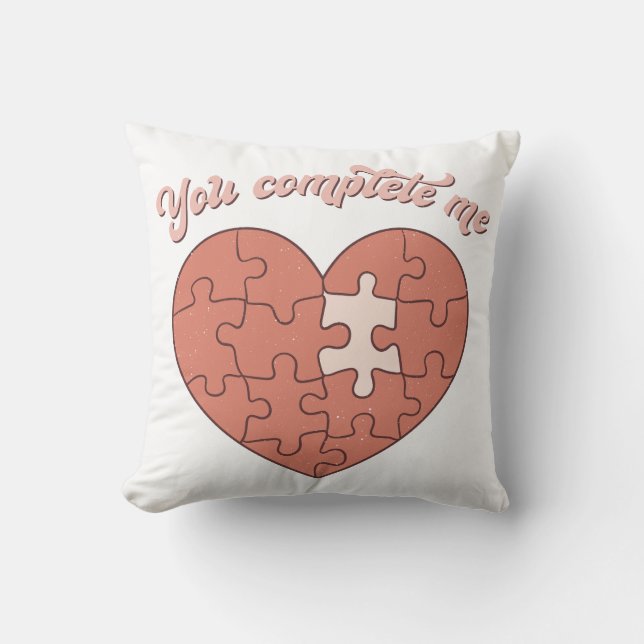 Coussin Vous Me Complétez (Recto)