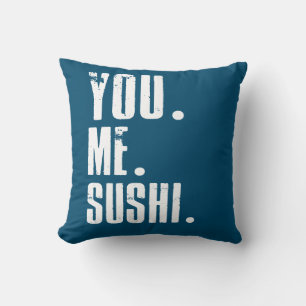 Coussin Vous Moi, Sushi Amateur De Nourriture