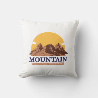 Coussin Voyage à Mountain