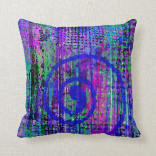 Coussin Voyage Dans Mon Imagination Abstraite