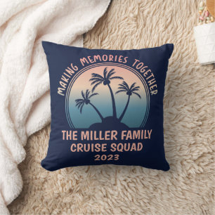 Coussin Voyage sur mesure en famille Summer Beach