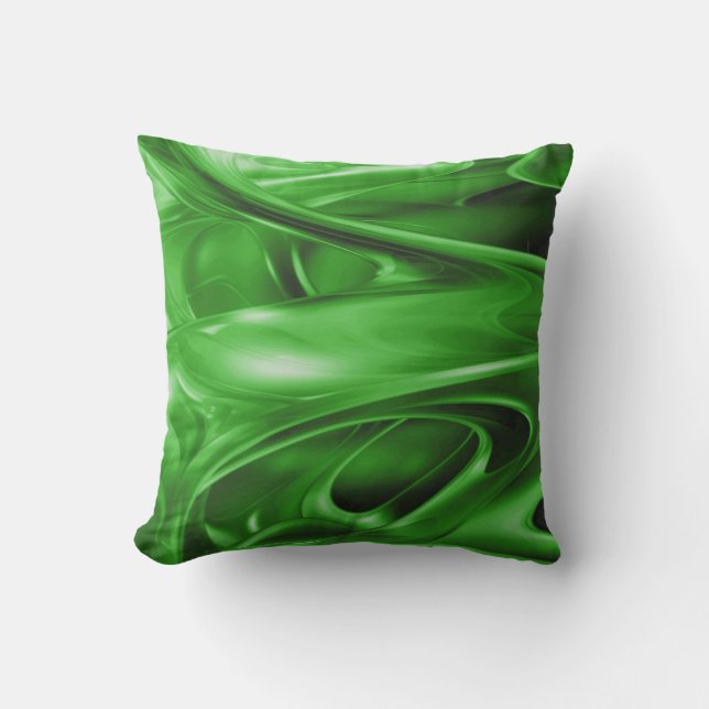 Coussin Voyage vert (Recto)