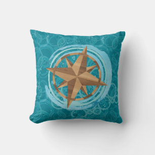 Coussin Voyager Rose Compass