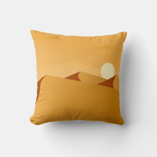 Coussin Voyagez dans le désert d'Egypte avec ceci