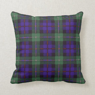 Coussin Vrai tartan écossais - le Mackenzie