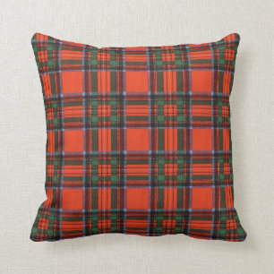 Coussin Vrai tartan écossais - Stewart royal