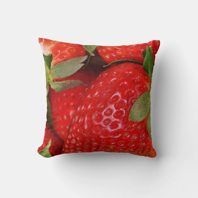Coussin Vraiment Strawberry Custom Lighthouse (Recto)