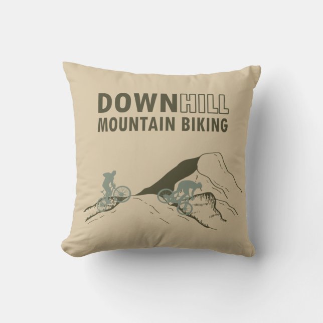 Coussin VTT Downhill Vélo de Montagne (Recto)