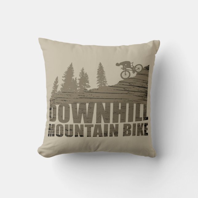Coussin VTT Downhill Vélos de Montagne (Recto)