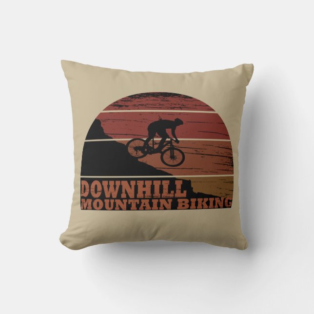 Coussin VTT Downhill Vélos de Montagne (Recto)
