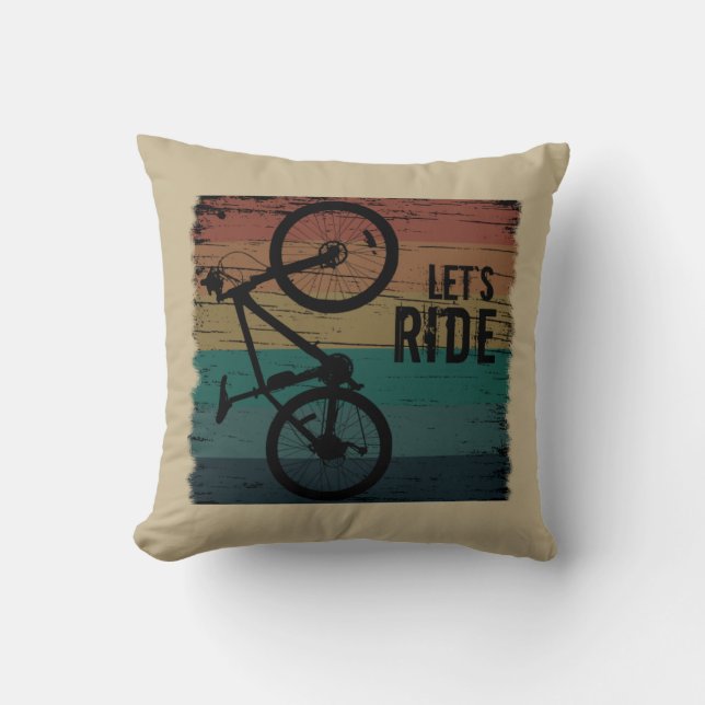 Coussin VTT vintage (Recto)