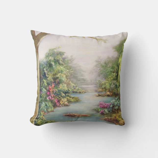 Coussin Vue 1998 d'été (Recto)