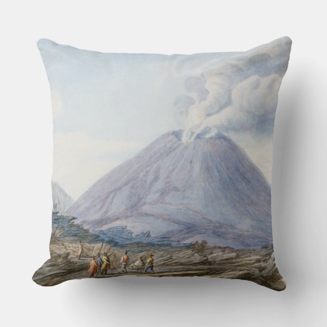 Coussin Vue d'Atrio di Cavallo entre Somma et Ves (Recto)