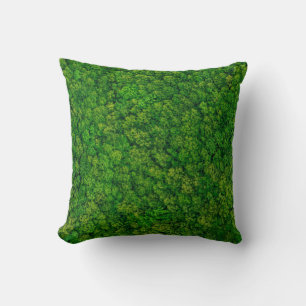Coussin Vue de la forêt du dessus, vue aérienne du dessus 