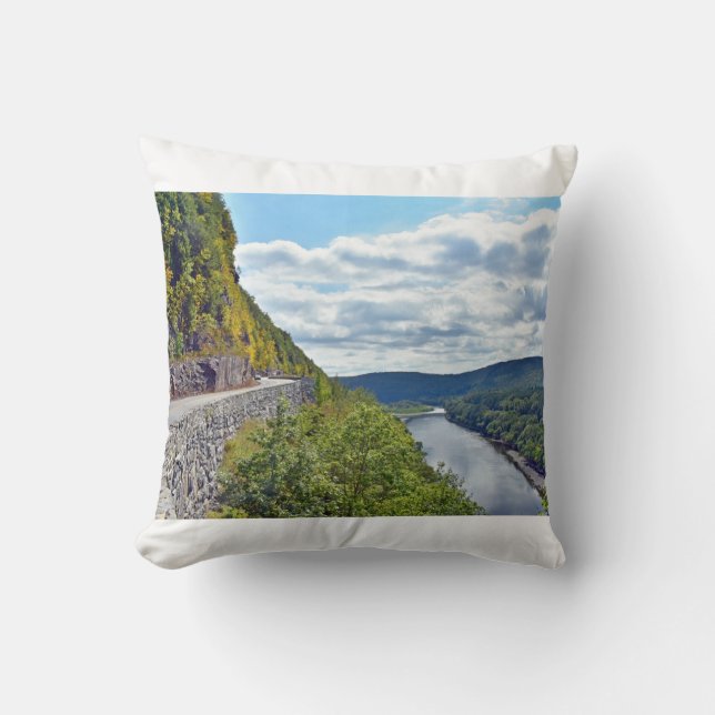 Coussin Vue de la Nest Highway de Hawk (Recto)