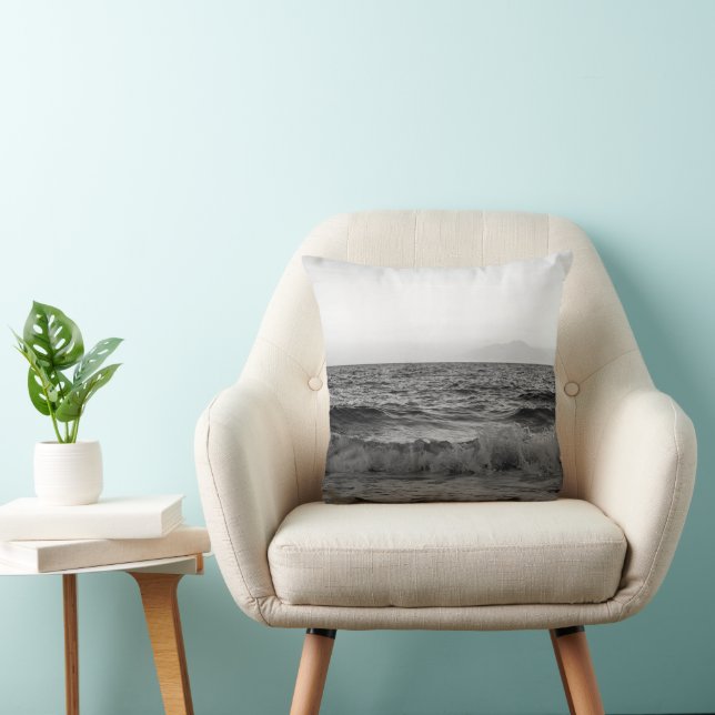Coussin Vue de rêve du coucher de soleil sur l'océan à Cap (Chaise)
