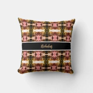 Coussin Vue d'ensemble du quartier vintage d'Alger en Algé
