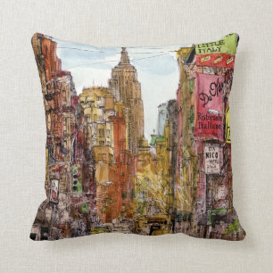 Coussin Vue des destinations   New York City de la peu