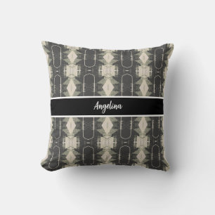 Coussin Vue générale d'un bâtiment vintage à Alger en Algé