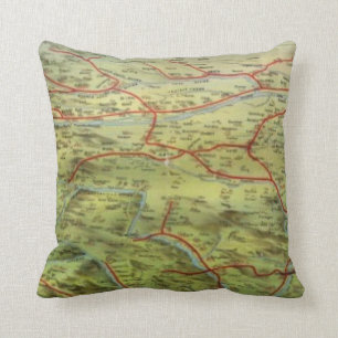 Coussin Vue Grandes Plaines de Birdseyes