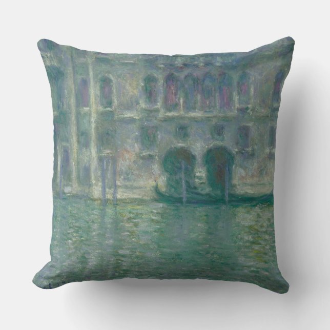 Coussin Vue panoramique de Claude Monet | de (Recto)