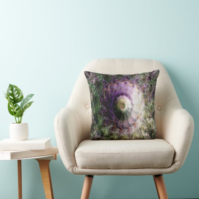 Coussin Vue sur le volcan...... (Chaise)