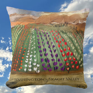 Coussin WA Skagit Valley Tulip Fields