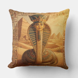 Coussin Wadjet – Déesse serpent égyptienne