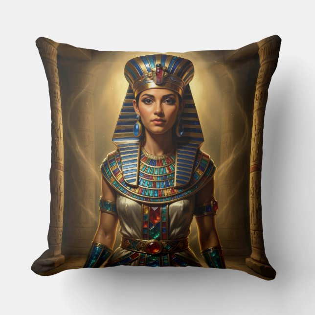 Coussin Wadjet – Egyptian Cobra Goddess´2 (Recto)