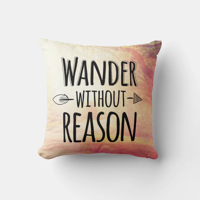 Coussin Wander Without (Recto)