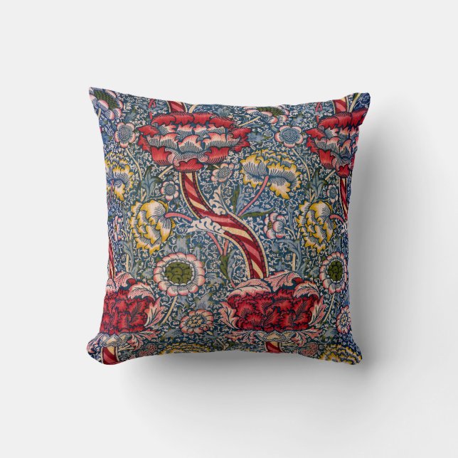 Coussin Wandle, 1884 par William Morris (Recto)