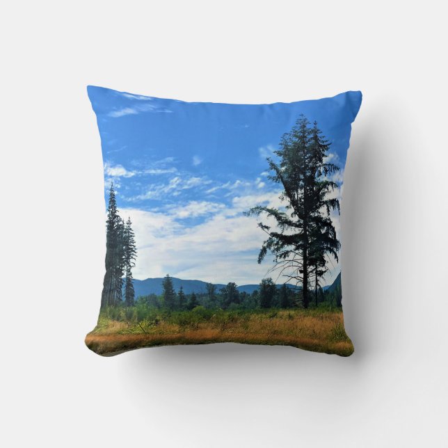 Coussin Washington rural, Randle, WA (Recto)