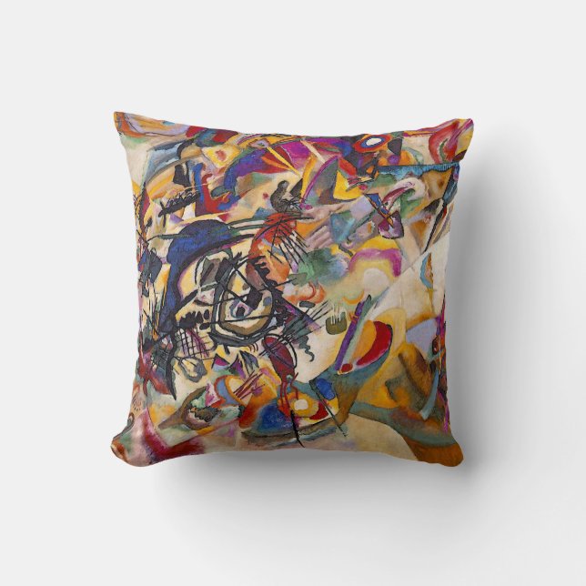 Coussin Wassily Kandinsky - Composition 7 Art abstrait (Recto)