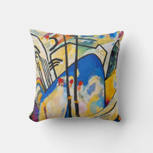Coussin Wassily Kandinsky Composition Quatre - Art Abstrai