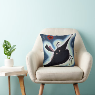 Coussin Wassily Kandinsky - Noir Pointu.