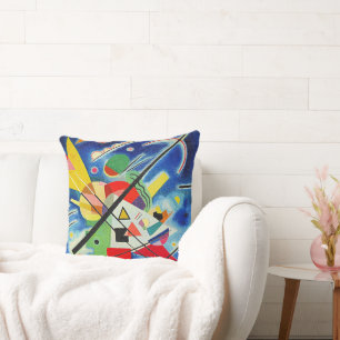 Coussin Wassily Kandinsky - Peinture bleue,