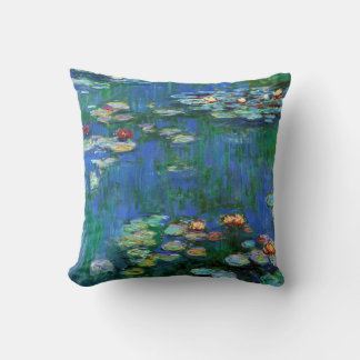 Coussin Water Lys 1916 Claude Monet Fine Art