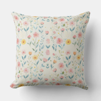 Coussin watercolor