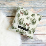 Coussin Watercolor Winter Forest Motif sans joint<br><div class="desc">Offrez-vous la beauté sereine de l'hiver avec notre Watercolor Winter Forest Seamless Motif. Ce design exquis capte l'essence enchanteresse d'une forêt enneigée,  parfaite pour ajouter une touche de magie saisonnière à votre vie.</div>