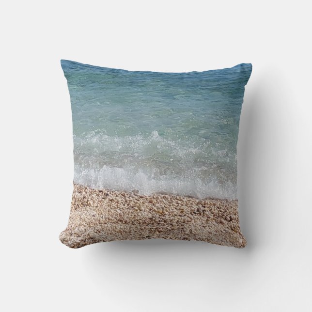 Coussin Waves Nature Photography (Recto)