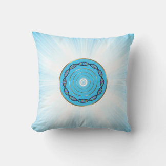 Coussin Wealth and happiness manifestation art for Pillows