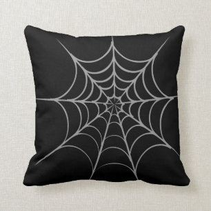 Coussin Web gothique Halloween Spider