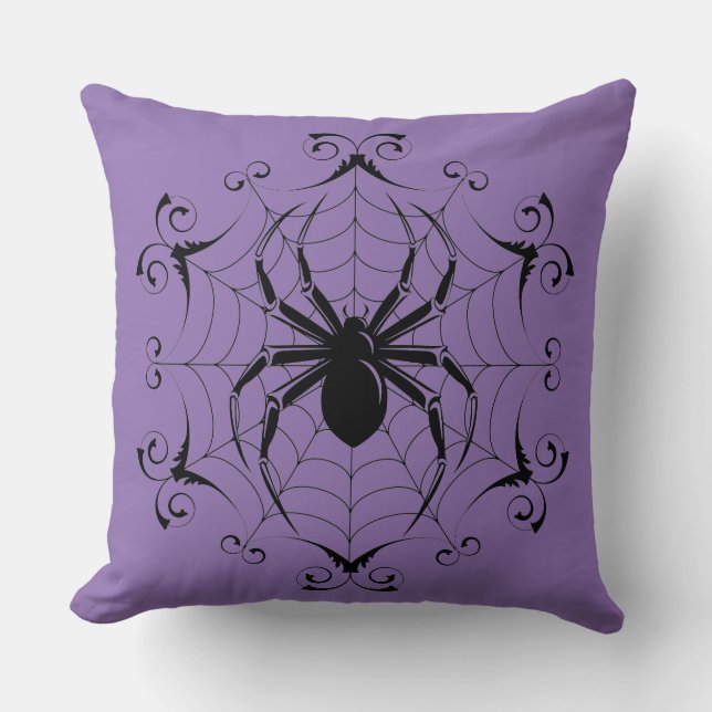 Coussin Web Halloween Spider (Recto)